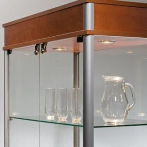 vitrines d'exposition bois france