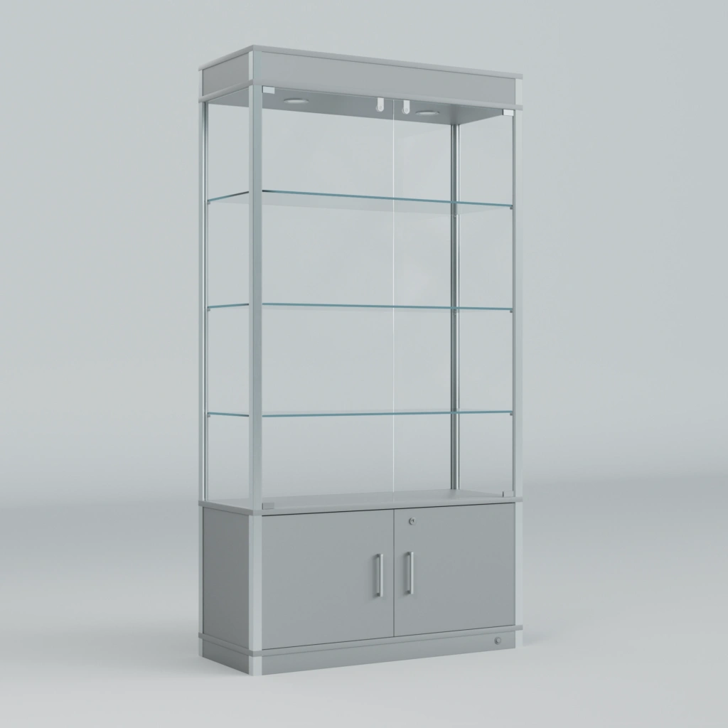 Ambre - Vitrine Meuble Bas